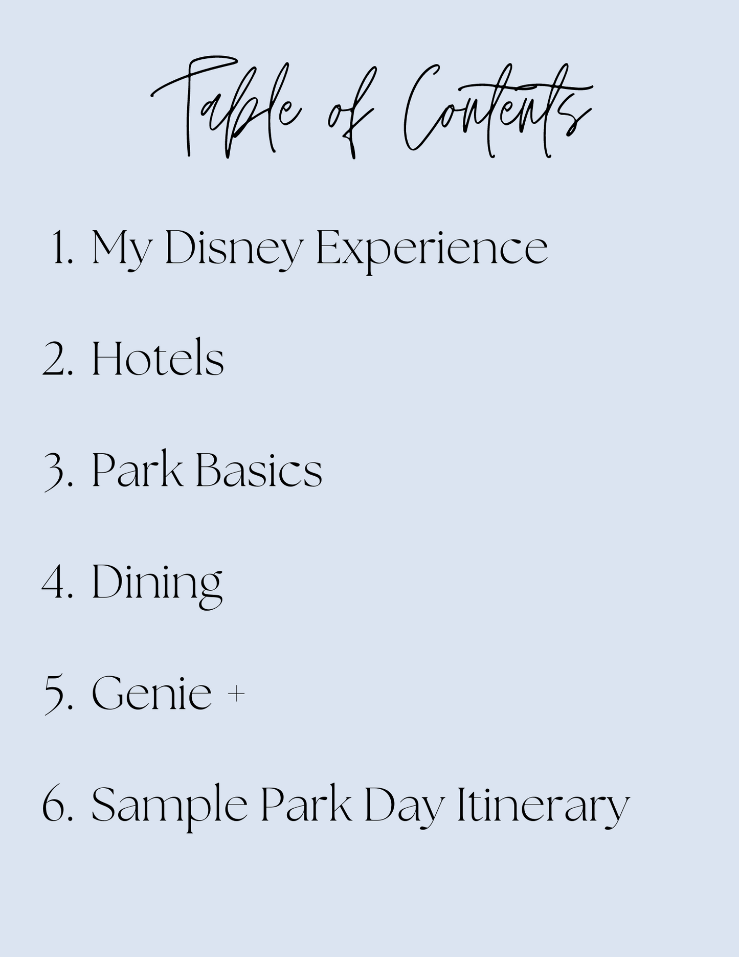 A Simple Guide to Disney World